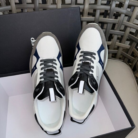 Dunhill Lace-Up Casual Mens Sneakers White main image 5